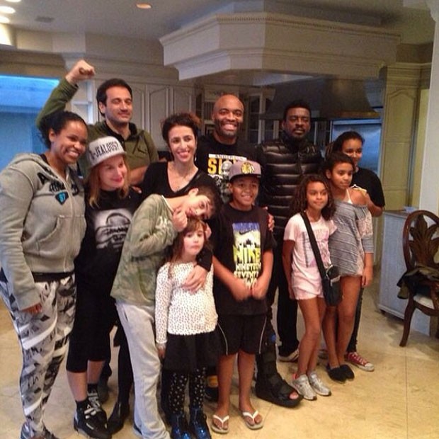 MMA Anderson silva  família (Foto: Reprodução / Instagram)