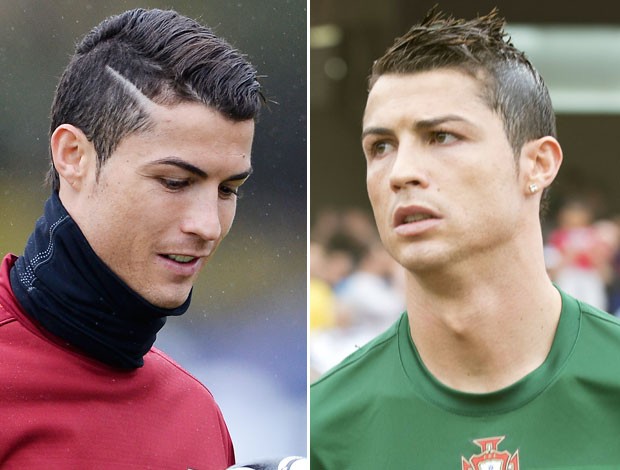 cristiano ronaldo cabelo (Foto: AFP)