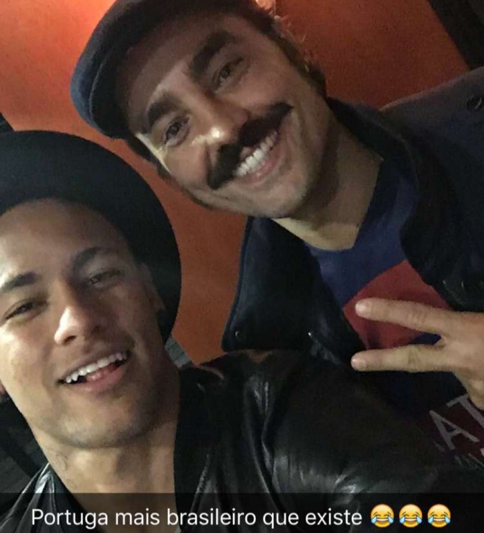 Neymar e Ricardo Pereira