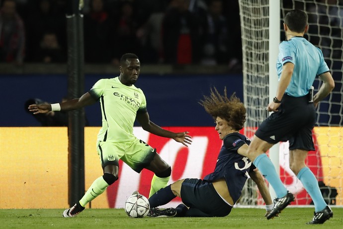David Luiz, PSG x Manchester City (Foto: Reuters)