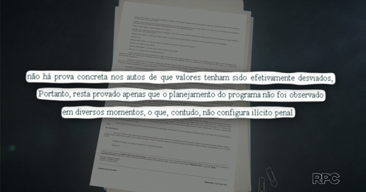 Moro absolve acusados de desviar verbas federais em Guarapuava - Globo.com