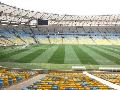 Novo Gramado Maracanã (Foto: Staff Imagens) Novo Gramado Maracanã (Foto: Staff Imagens)