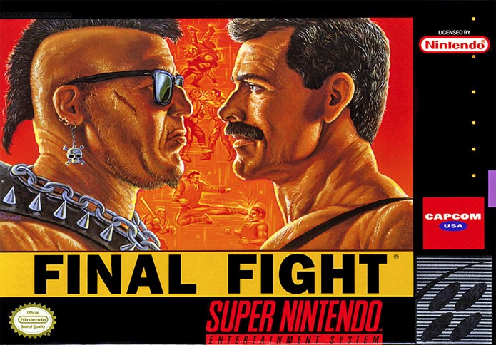 Caixa da versão de SNES de Final Fight (Foto: Divulgação/Capcom)