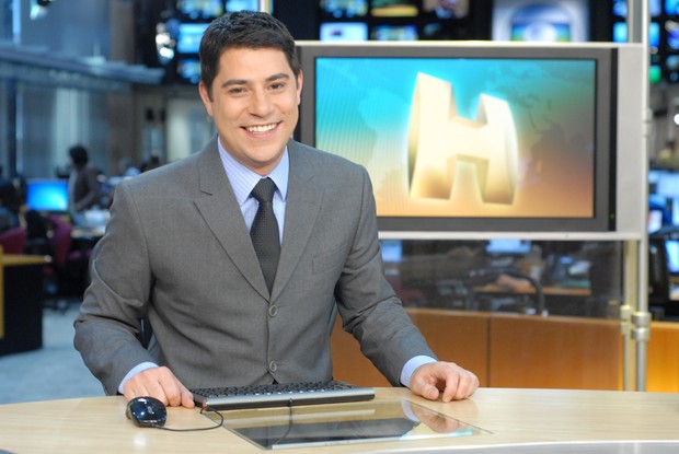 Evaristo Costa é apresentador do Jornal Hoje (Foto: Globo/Zé Paulo Cardeal)