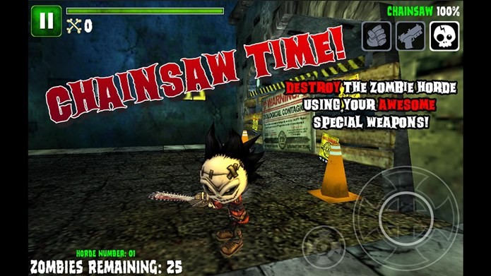 Jogo com zumbis e muito humor negro (Foto: Divulgação)