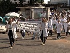 Médicos residentes fazem paralisação em hospitais de Goiás