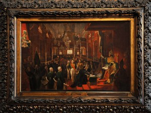 O museu tem em seu acervo um conjunto de obras de arte trazido por D. João VI de Portugal, em 1808. (Foto: G1/Alexandre Durão)