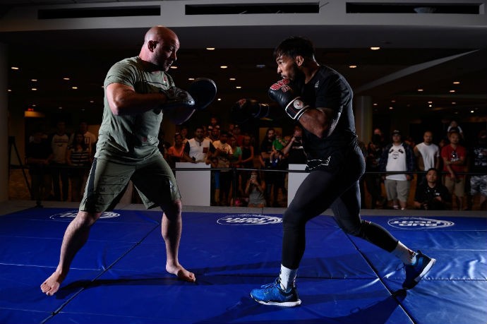 Dennis Bermudez Treino Aberto UFC: Rodríguez x Caceres
