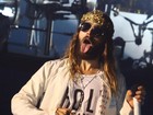 Jared Leto se apresenta com a banda 30 Seconds to Mars no Rio