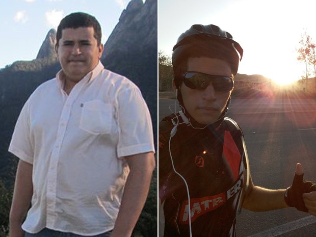 Hoje, Daniel pratica corrida e pedala três vezes por semana e tem estimulado hábitos saudáveis em outras pessoas da cidade (Foto: Daniel Figueira Galete/Arquivo pessoal)