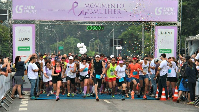 Corrida pelo movimento da mulher euatleta (Foto: Divulgação)