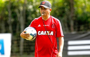 Ney Franco no treino do Flamengo (Foto: Gilvan de Souza / FlaImagem)