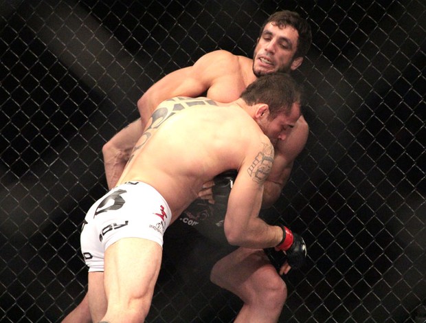 João Zeferino e Elias Silveiro UFC BH (Foto: Rodrigo Malinverni)