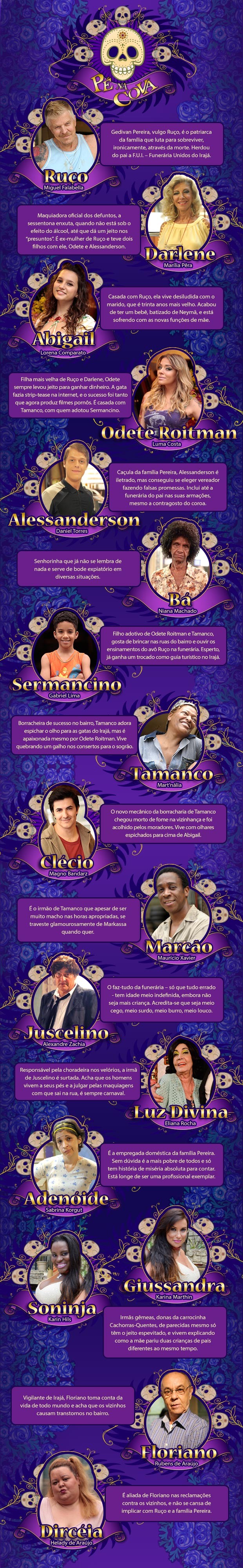 personagens segunda temporada (Foto: TV Globo /  Estevam Avellar)