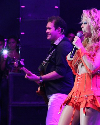 Calypso e Calcinha Preta (Foto: Jamile Alves/G1 AM)