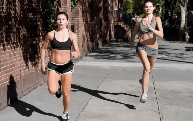 Mulheres correndo euatleta (Foto: Agência Getty Images)