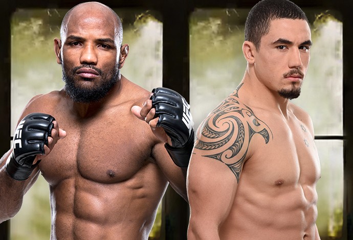 Montagem UFC Yoel Romero e Robert Whittaker_690 (Foto: Esporte Arte)
