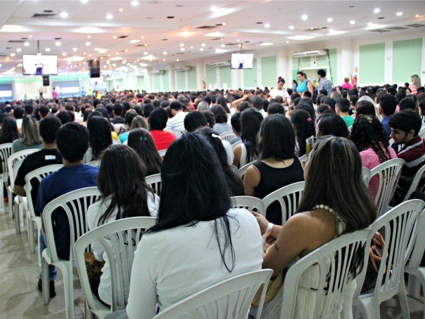 Terceira edição de seminário do 'Eu Resolvi Esperar' em Manaus (Foto: Adneison Severiano/G1 AM) Terceira edição de seminário do 'Eu Resolvi Esperar' em Manaus (Foto: Adneison Severiano/G1 AM)