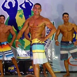 Júnior Silva, atleta de fisiculturismo de Petrolina (Foto: Júnior Silva / Arquivo Pessoal)