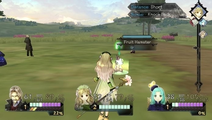Estratégia dos combates em Atelier Ayesha reside na escolha certa de itens para levar na bolsa (Foto: Divulgação)
