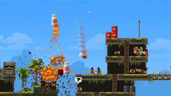 Barris de explosivos são muito úteis para eliminar inimigos (Foto: Divulgação/Steam)