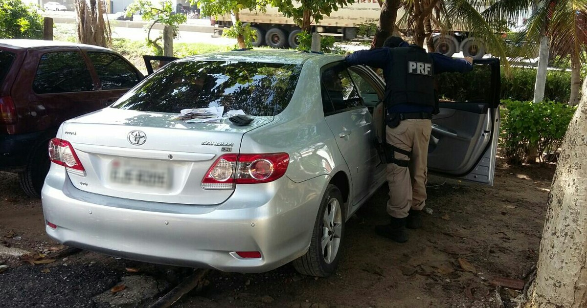 PRF recupera em Mossoró carro roubado em Parnamirim - Globo.com