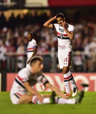 Alan Kardec São Paulo Atlético Nacional (Foto: Marcos Ribolli)