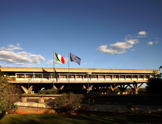 Embaixada italiana em Brasília (Foto: Ambasciata Brasilia/Flickr) Embaixada italiana em Brasília (Foto: Ambasciata Brasilia/Flickr)