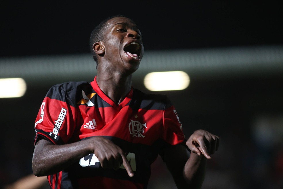 Vinícius Júnior, do Flamengo (Foto: Staff Images / Flamengo)