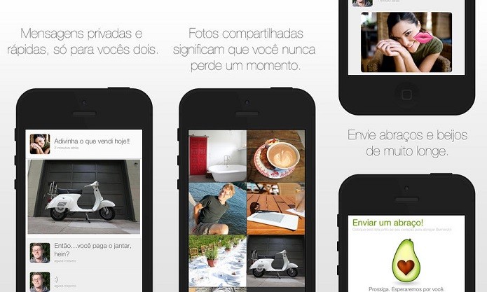 Diminua a distância entre você e a pessoa amada com o Avocado (Foto: Divulgação/AppStore)