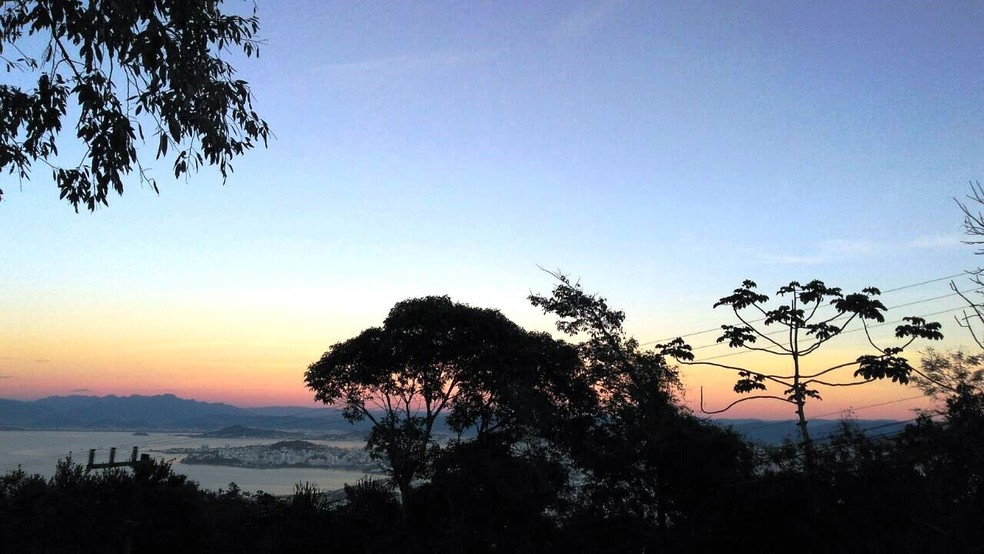 Florian&oacute;polis amanheceu com 10,5&ordm;C (Foto: Fernanda Burigo/G1)