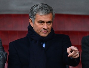 jose mourinho manchester united x everton (Foto: AFP)