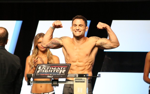 Frankie Edgar pesagem TUF 19 Finale UFC (Foto: Evelyn Rodrigues)