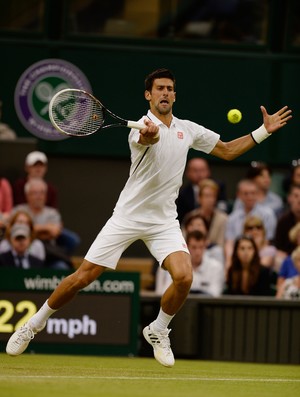 Após começo lento, Djokovic deslanchou para bater rival americano (Foto: Getty Images)