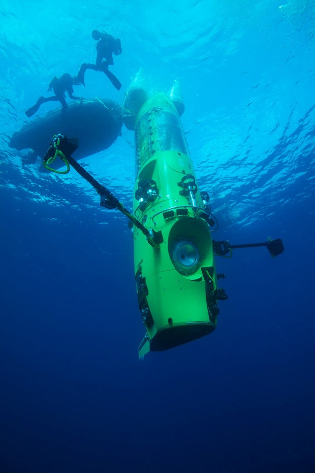 James Cameron desceu até ao ponto mais profundo do oceano, Expedição  <i>Deep Sea Challenge</i>