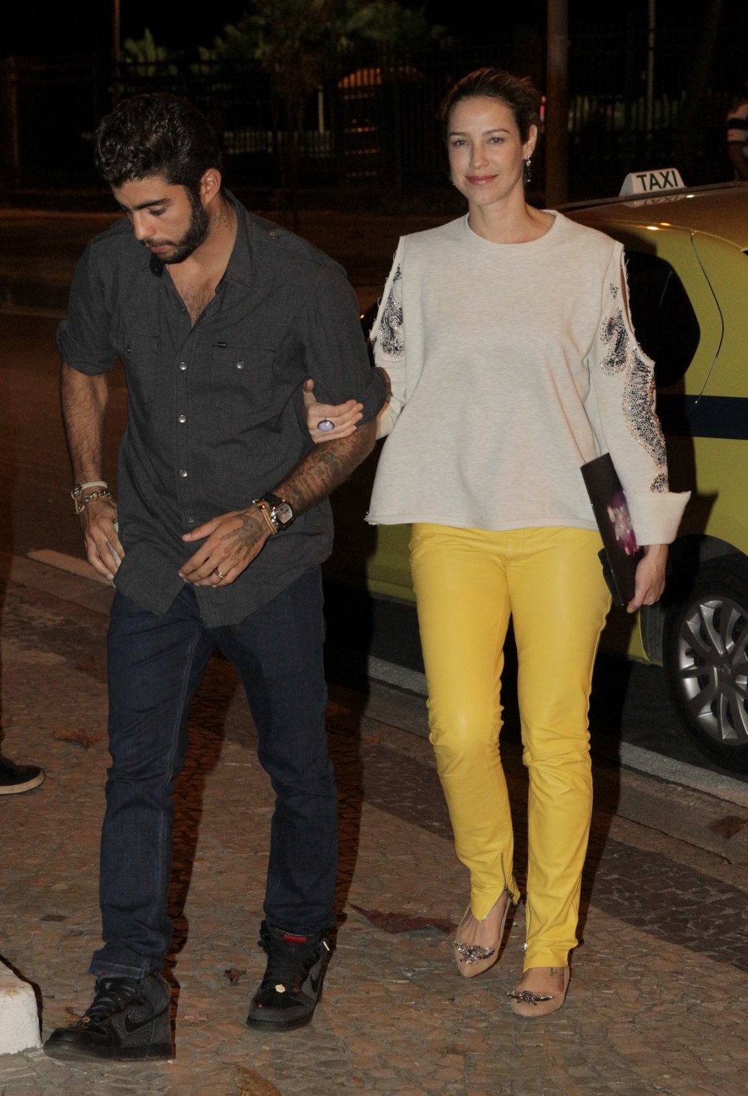 Luana Piovani e Pedro Scooby (Foto: Gabriel Rangel e Delson Silva/Agnews)