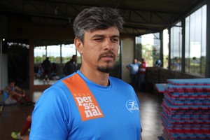 Christian Ramos, Técnico, Santa Maria, Candangão 2016 (Foto: Lucas Magalhães)