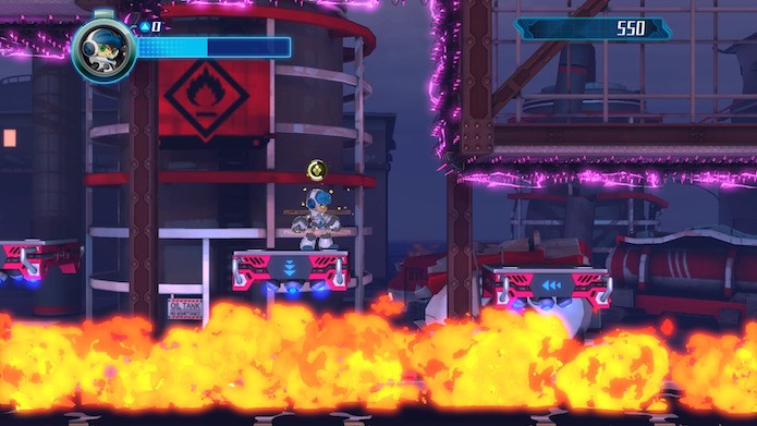Mighty No. 9: gráfico ficou bem aquém do esperado (Foto: Reprodução/Victor Teixeira)