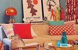Móveis usados, peças de artesanato e design dividem décor em apê de SP (Reprodução)