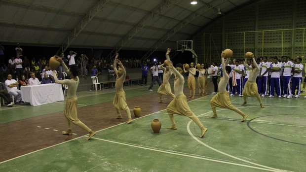 Apresentação Cultural, Brasileiro de Handebol Juvenil (Foto: Wenner Tito)