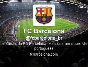 Twitter Barcelona português (Foto: Reprodução/Twitter)