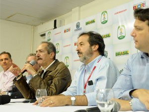 Aldo Rebelo acredita que Pernambuco sedia Copa das Confederações (Foto: Aldo Carneiro / Pernambuco Press)