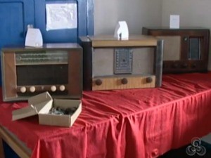exposição de Rádios antigos estão expostos no Museu das Comunicações Marechal Rondon, em Ji-Paraná (Foto: Reprodução/TV Rondônia)
