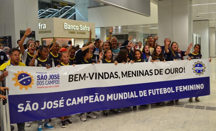 São José futebol feminino título Mundial de Clubes (Foto: Danilo Sardinha/GloboEsporte.com) São José futebol feminino título Mundial de Clubes (Foto: Danilo Sardinha/GloboEsporte.com)