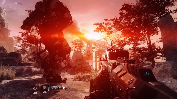 Titanfall 2 traz visual incrível e level design impecável (Foto: Reprodução/Victor Teixeira)