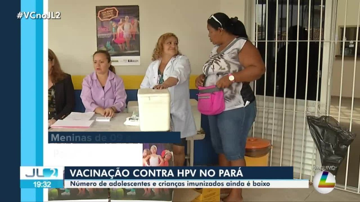 Vacinação contra HPV alcança apenas 40 da meta no PA Pará G1