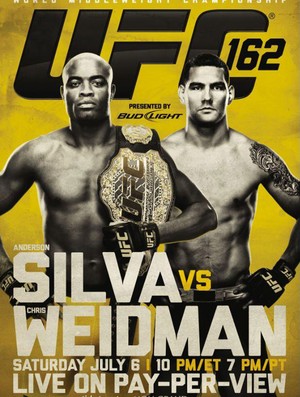 Poster UFC 162 Anderson Silva x Chris Weidman (Foto: Divulgação)