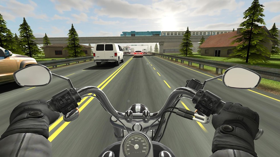 'Traffic Rider', game de corrida de moto para smartphones (Foto: Divulgação/Soner Kara)