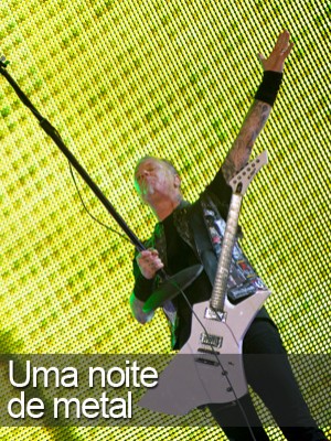 Com clássicos, Metallica 
domina 85 mil no Rock in Rio (Flavio Moraes/G1)