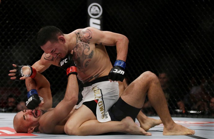 José Aldo x Max Holloway UFC Rio 8 (Foto: Reuters) José Aldo x Max Holloway UFC Rio 8 (Foto: Reuters)